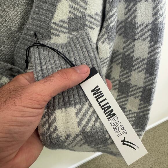 William Rast V Neck Button Up Cardigan Sweater US Women's S - Picture 4 of 6